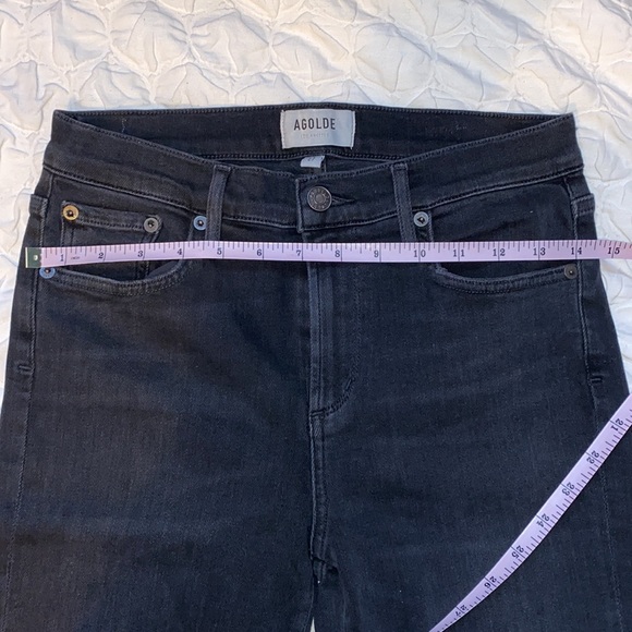 Agolde washed black skinny jeans - Picture 5 of 8